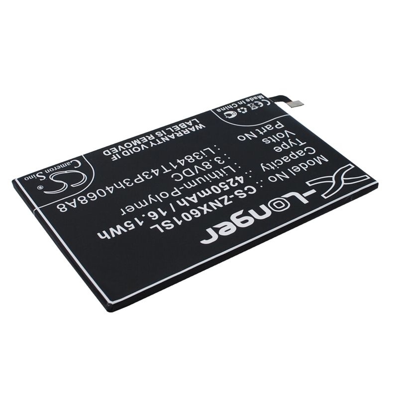 Li-Polymer Battery fits Zte, nubia x6, nx601j 3.8V, 4250mAh Communications Cameron Sino Technology Limited (Suspended)