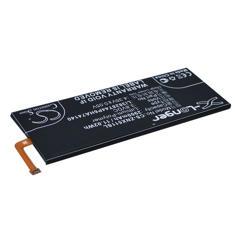 Li-polymer Battery Fits Zte, Nubia Z9, Nubia Z9 Max, Nubia Z9 Mini 3.8v, 2900mah Mobile & SmartPhone Cameron Sino Technology Limited