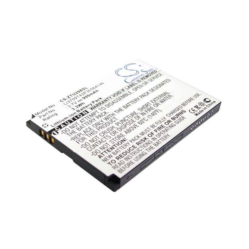 Li-ion Battery fits Zte, u208, u506, u507 3.7V, 900mAh Communications Cameron Sino Technology Limited (Suspended)