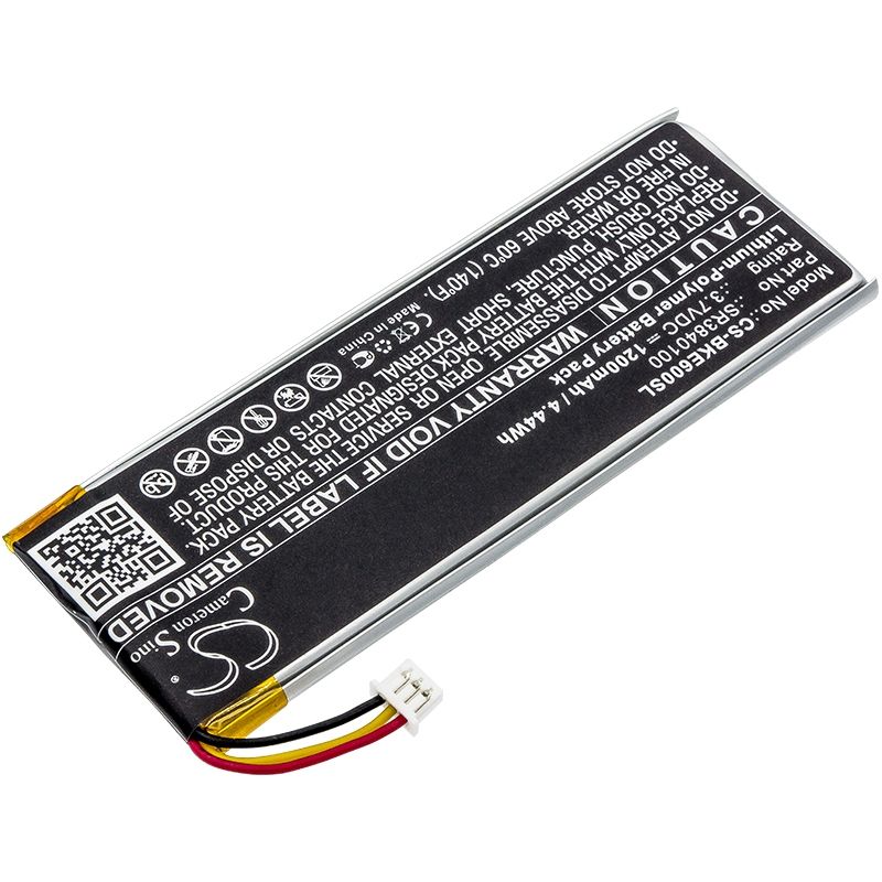 Li-Polymer Battery fits Becker, Active 6, Active 6 Lmu, Active 6 Lmu Plus 3.7V, 1200mAh GPS & Navigator Cameron Sino Technology Limited