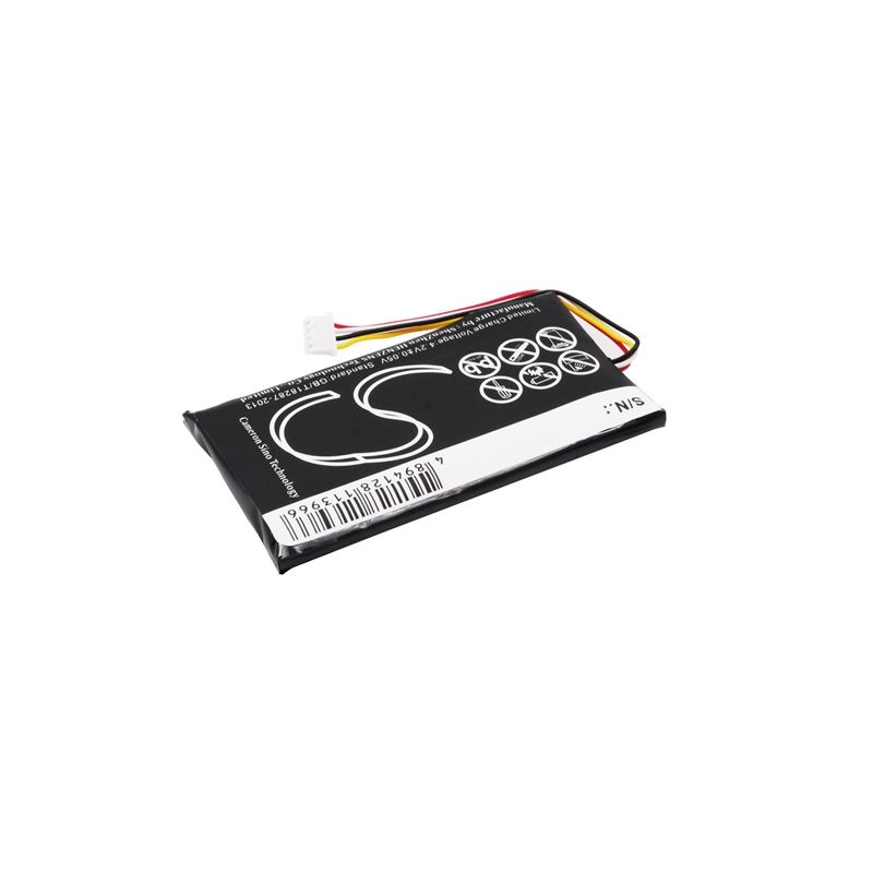 Li-Polymer Battery fits Binatone, Z430bt 3.7V, 1300mAh GPS & Navigator Cameron Sino Technology Limited