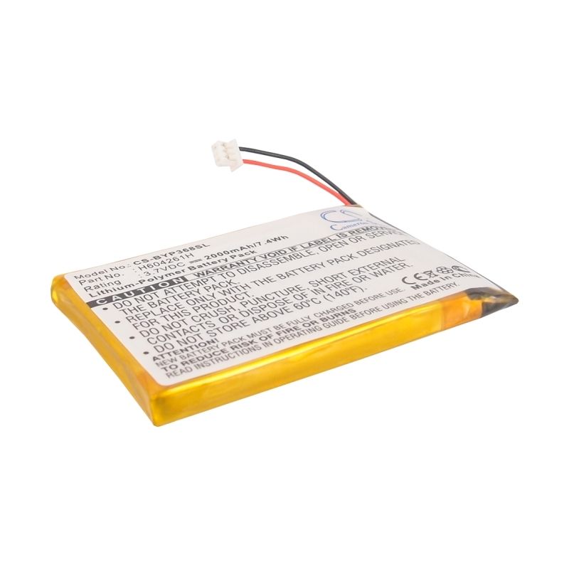 Li-polymer Battery Fits Bushnell, 36-8100, Buu0057, E35010m28 3.7v, 2000mah GPS & Navigator Cameron Sino Technology Limited