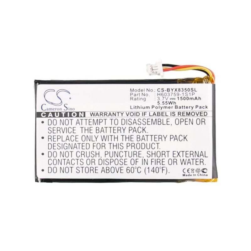 Li-polymer Battery Fits Bushnell,368350, Yardage Pro Xgc, Yardage Pro Xgc Plus 3.7v, 1500mah GPS & Navigator Cameron Sino Technology Limited