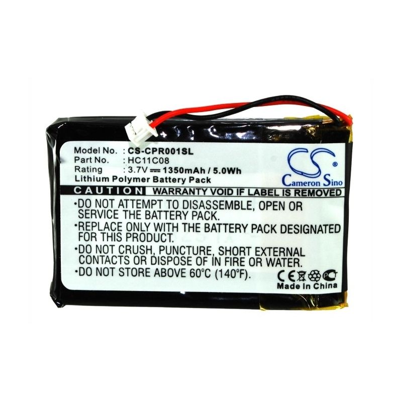 Li-Polymer Battery fits Celestron,44870,44871, Course Pro Elite 3.7V, 1350mAh GPS & Navigator Cameron Sino Technology Limited