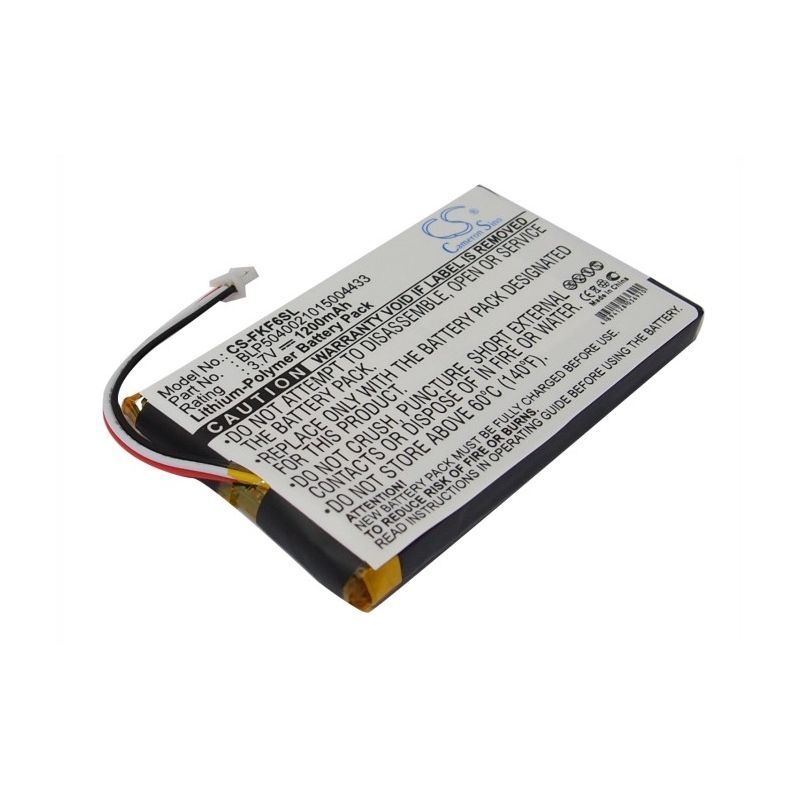 Li-Polymer Battery fits Falk, F3, F4, F6 3.7V, 1200mAh GPS & Navigator Cameron Sino Technology Limited
