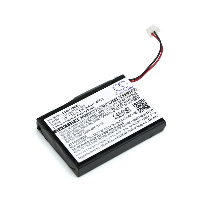 Li-polymer Battery Fits Firedoggolf, Xl2300, Radio Shack,55026650 3.7v, 1350mah GPS & Navigator Cameron Sino Technology Limited