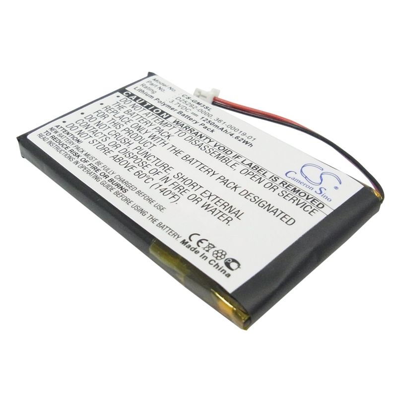 Li-polymer Battery Fits Garmin, Ique M3, Ique M4 3.7v, 1250mah GPS & Navigator Cameron Sino Technology Limited
