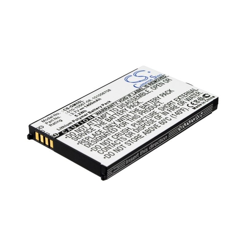 Li-Polymer Battery fits Garmin, Ique M5 3.7V, 1400mAh GPS & Navigator Cameron Sino Technology Limited