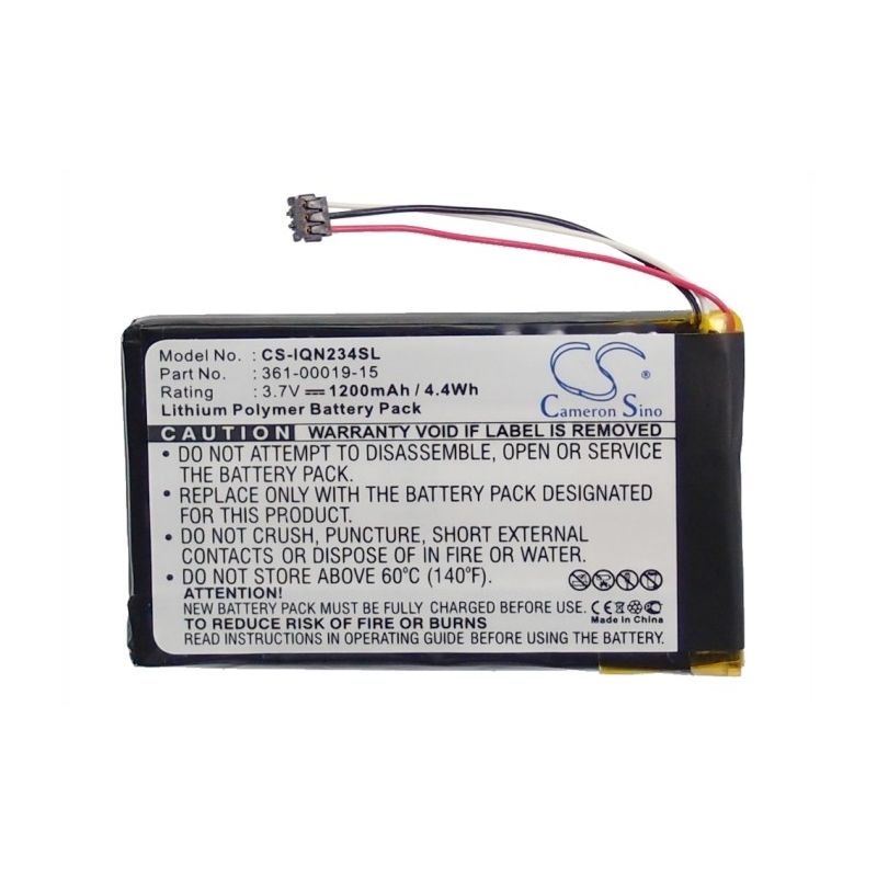 Li-Polymer Battery fits Garmin, Nulink 2340, Nulink 2390 3.7V, 1200mAh GPS & Navigator Cameron Sino Technology Limited