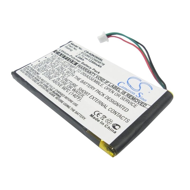 Li-Polymer Battery fits Garmin, Nuvi 285, Nuvi 285w, Nuvi 285wt 3.7V, 1250mAh GPS & Navigator Cameron Sino Technology Limited