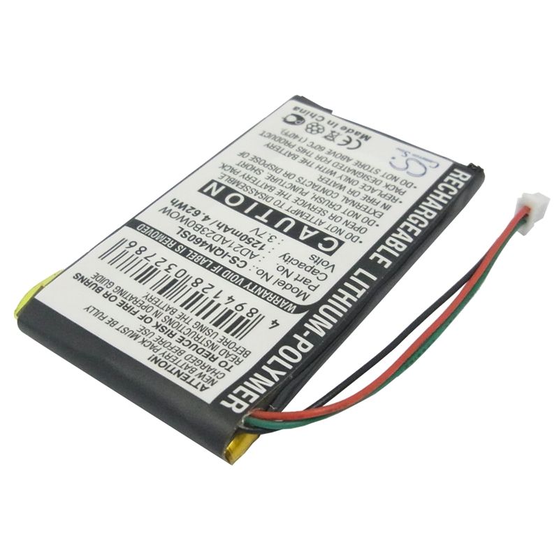 Li-Polymer Battery fits Garmin, Nuvi 465, Nuvi 465ltm, Nuvi 465t 3.7V, 1250mAh GPS & Navigator Cameron Sino Technology Limited