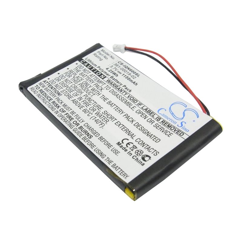 Li-polymer Battery Fits Garmin, Nuvi 600, Nuvi 610, Nuvi 610t 3.7v, 1150mah GPS & Navigator Cameron Sino Technology Limited