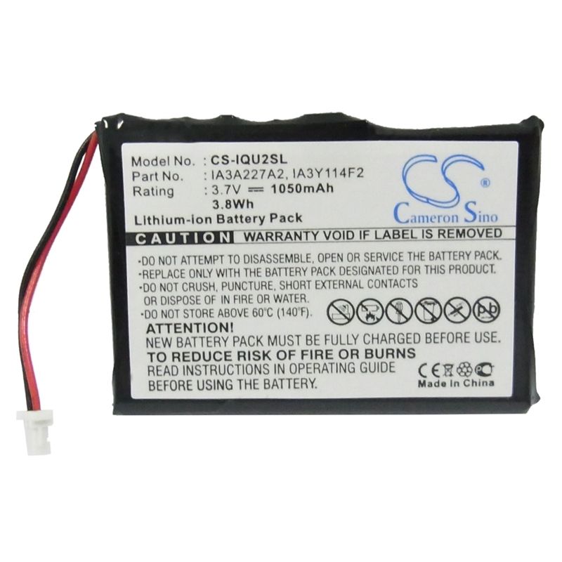 Li-ion Battery Fits Garmin, Quest 2 3.7v, 1050mah GPS & Navigator Cameron Sino Technology Limited