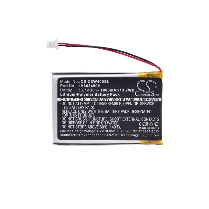 Li-polymer Battery Fits Izzo, Swami 4000, Swami 4000 Golf Gpsa43094 3.7v, 1000mah GPS & Navigator Cameron Sino Technology Limited