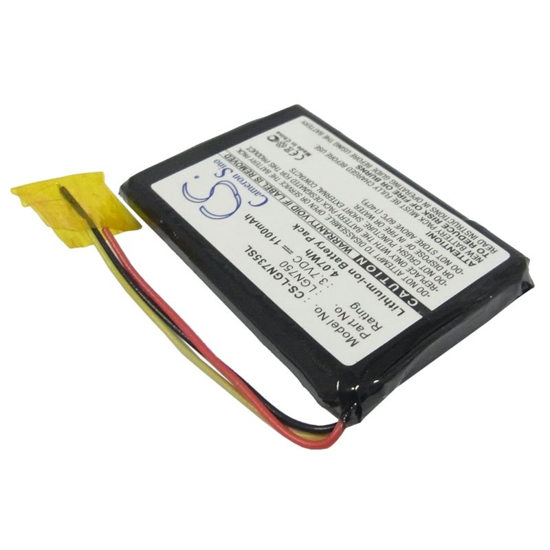 Li-ion Battery fits Lg, Ln700, Ln704, Ln705 3.7V, 1100mAh GPS & Navigator Cameron Sino Technology Limited