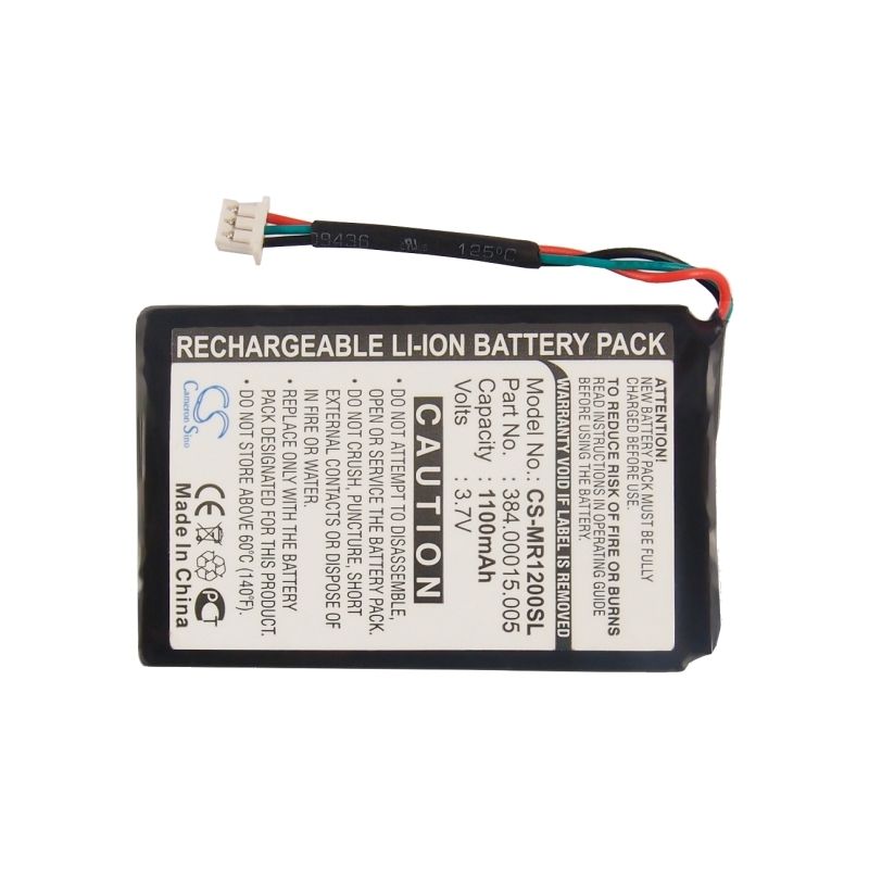 Li-ion Battery Fits Magellan, Roadmate 1200 (3 Wires), Roadmate 1210 (3 Wires) 3.7v, 1100mah GPS & Navigator Cameron Sino Technology Limited