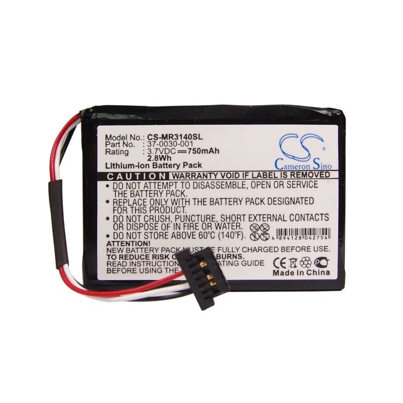 Li-ion Battery Fits Magellan, Maestro 3140 3.7v, 750mah GPS & Navigator Cameron Sino Technology Limited