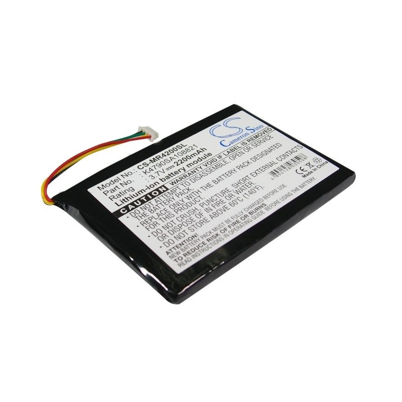 Li-ion Battery Fits Magellan, Maestro 4200, Maestro 4210, Maestro 4220 3.7v, 2200mah GPS & Navigator Cameron Sino Technology Limited