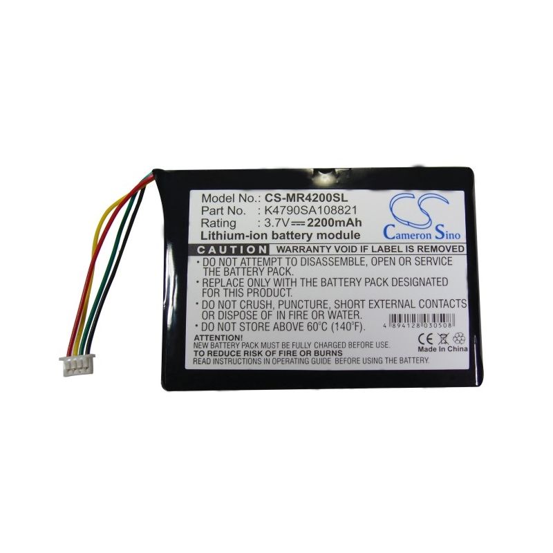 Li-ion Battery Fits Magellan, Maestro 4200, Maestro 4210, Maestro 4220 3.7v, 2200mah GPS & Navigator Cameron Sino Technology Limited