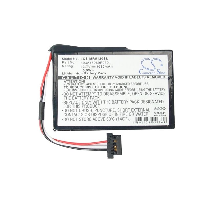 Li-ion Battery Fits Magellan, Roadmate 5045, Roadmate 5045lm, Roadmate 5045mu 3.7v, 1050mah GPS & Navigator Cameron Sino Technology Limited
