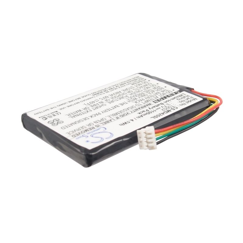 Li-ion Battery fits Medion, Gopal P4225, Gopal P4425, P4225 M5 3.7V, 1100mAh GPS & Navigator Cameron Sino Technology Limited