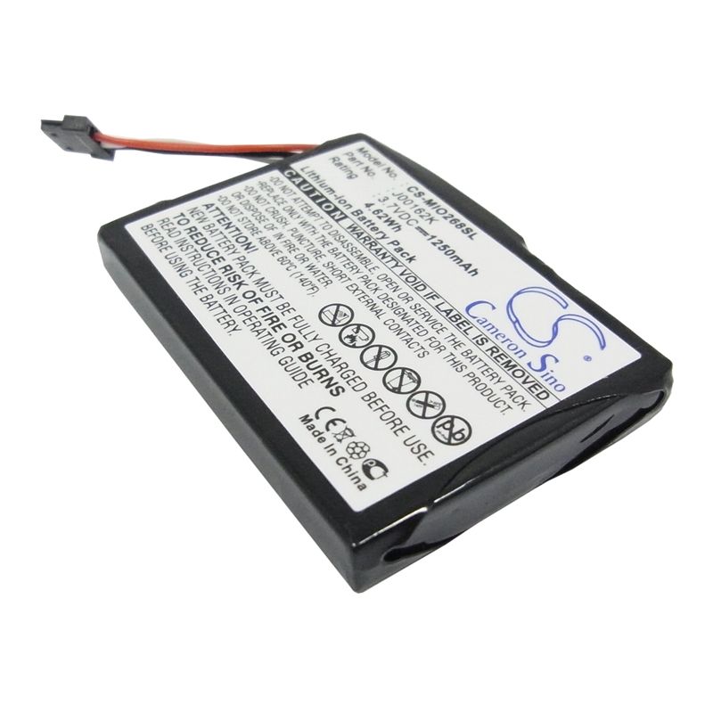 Li-ion Battery fits Mitac, Mio 138, Mio 268, Mio 268 Plus 3.7V, 1250mAh GPS & Navigator Cameron Sino Technology Limited