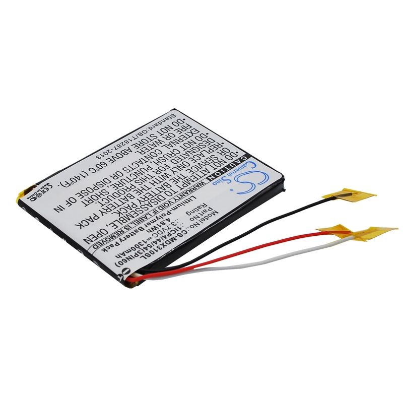 Li-Polymer Battery fits Modecom, Mx3 Hd 3.7V, 1300mAh GPS & Navigator Cameron Sino Technology Limited