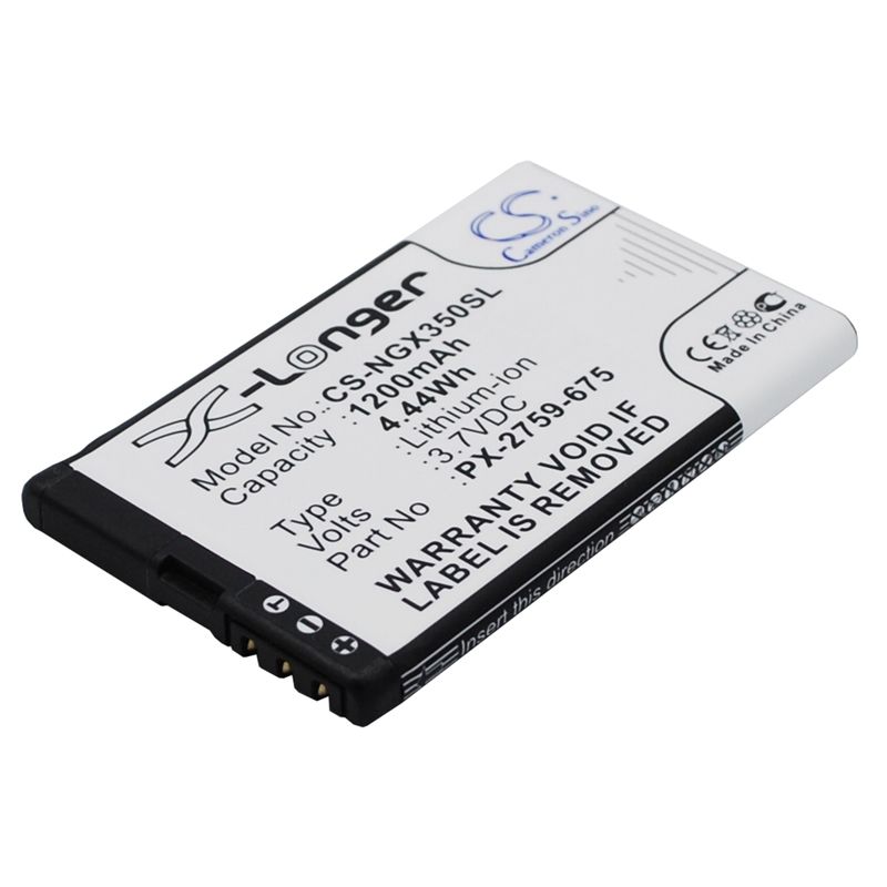 Li-ion Battery fits Navgear, Motorradnavi Slx-350, Tourmate Slx-350 3.7V, 1200mAh Computer Cameron Sino Technology Limited (Suspended)