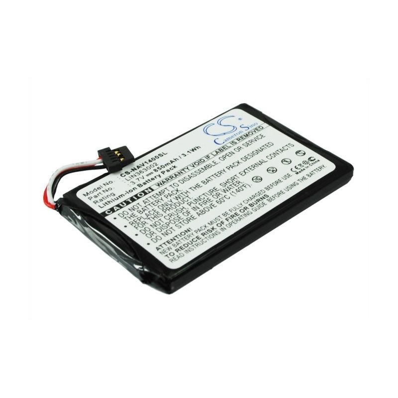 Li-ion Battery fits Navigon,1400,1410 3.7V, 850mAh GPS & Navigator Cameron Sino Technology Limited