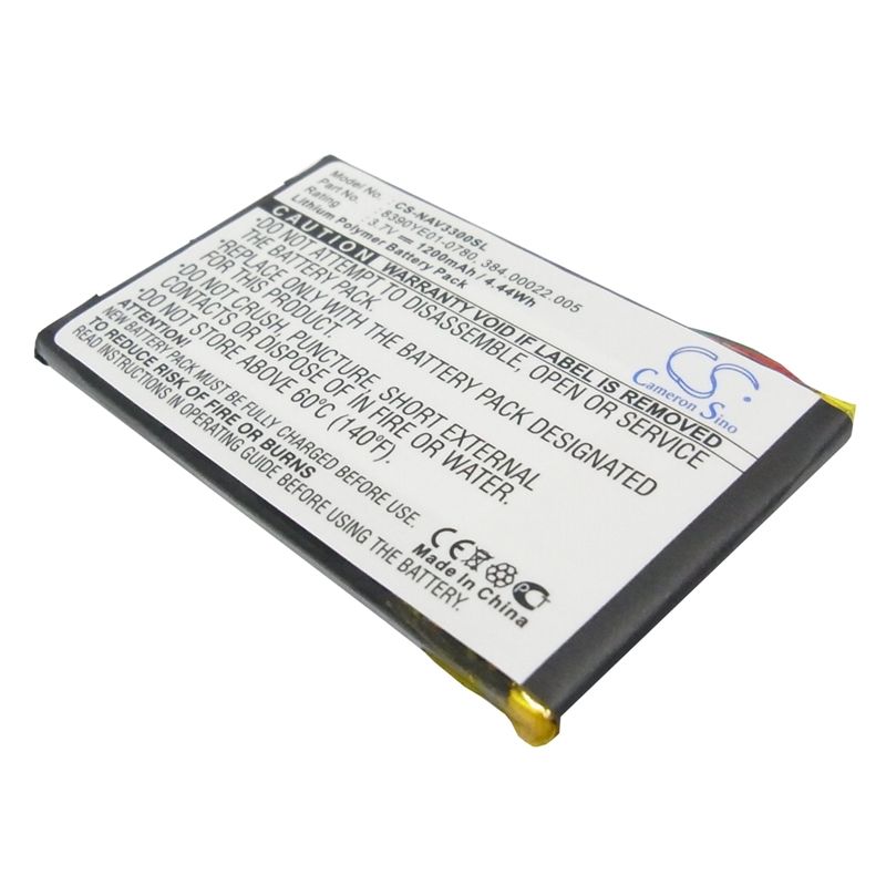 Li-Polymer Battery fits Navigon,3300,3310, 3310 Maxe 3.7V, 1200mAh GPS & Navigator Cameron Sino Technology Limited