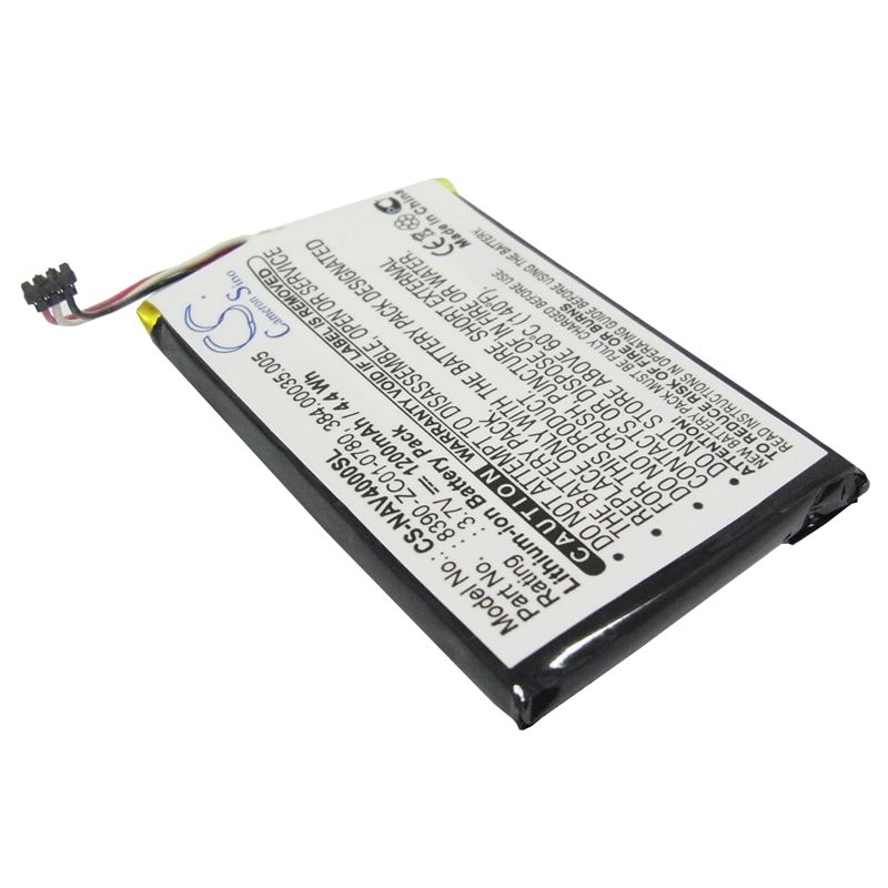 Li-Polymer Battery fits Navigon, 40 Easy, 40 Plus, 40 Premiun 3.7V, 1200mAh GPS & Navigator Cameron Sino Technology Limited