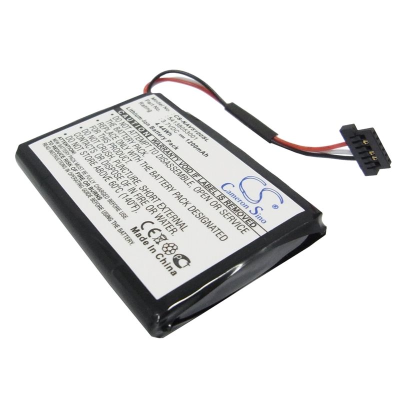 Li-ion Battery fits Navigon,5100, 5100 Max 3.7V, 1200mAh GPS & Navigator Cameron Sino Technology Limited