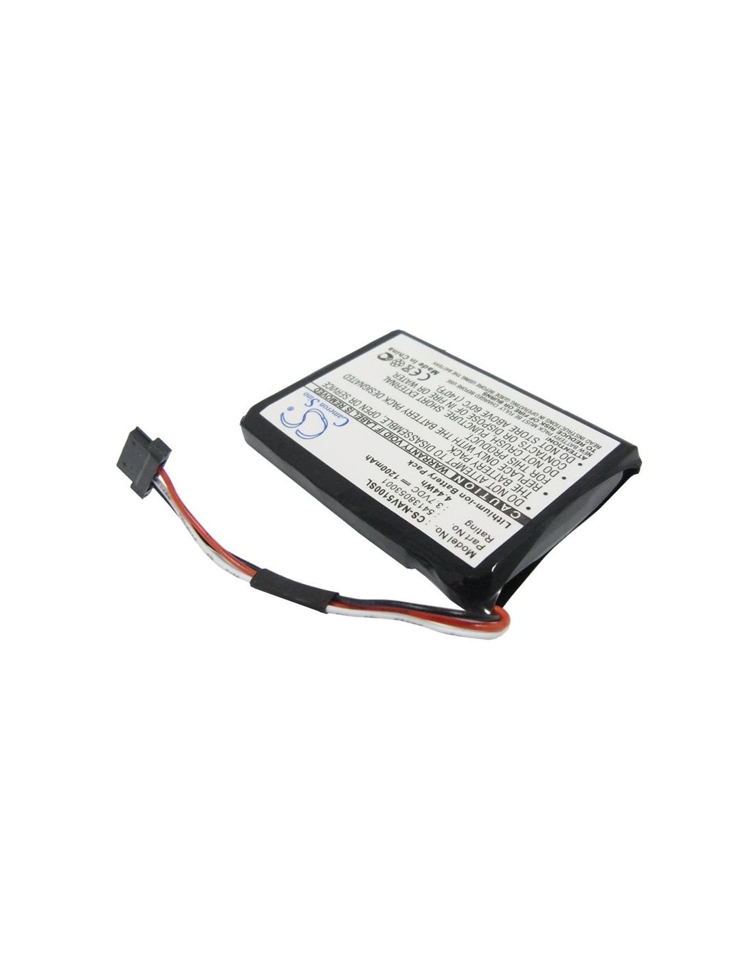 Li-ion Battery fits Navigon,5100, 5100 Max 3.7V, 1200mAh GPS & Navigator Cameron Sino Technology Limited