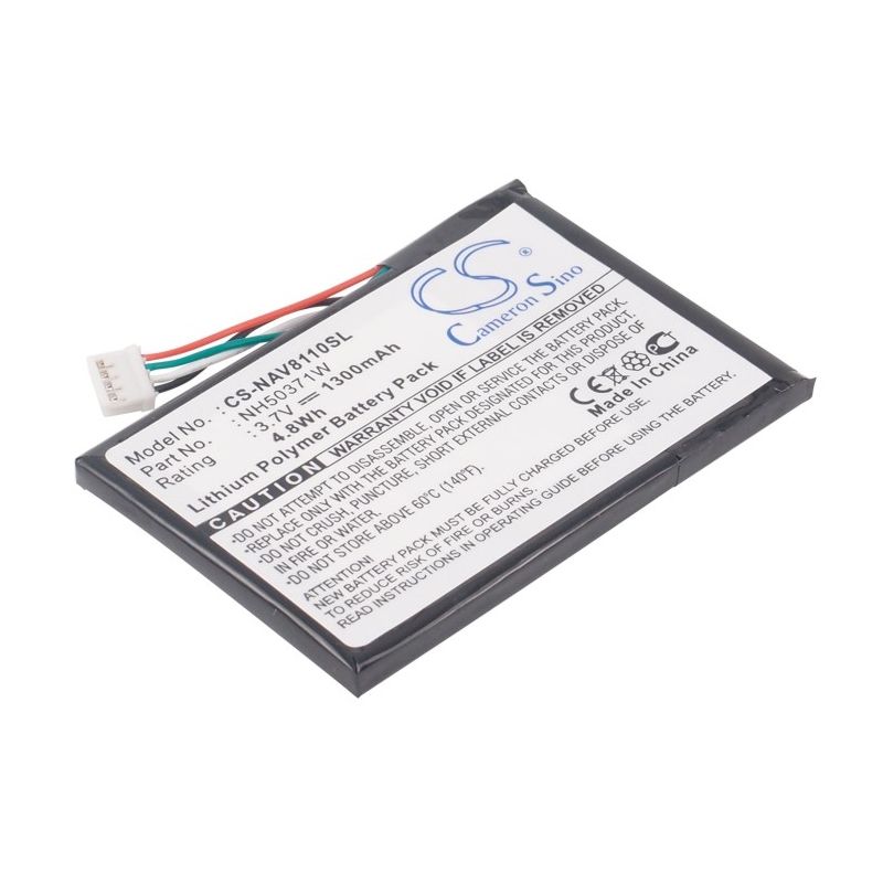 Li-Polymer Battery fits Navigon,8110, 81xx,8310 3.7V, 1300mAh GPS & Navigator Cameron Sino Technology Limited