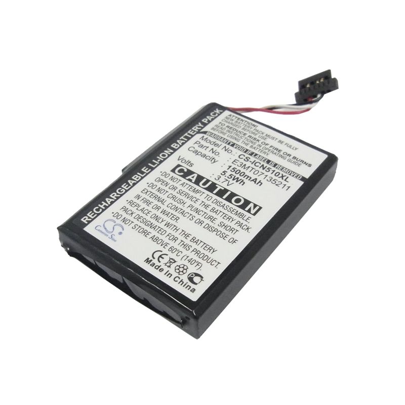 Li-ion Battery fits Navman, Icn 510, Icn 520, Icn 530 3.7V, 1500mAh GPS & Navigator Cameron Sino Technology Limited