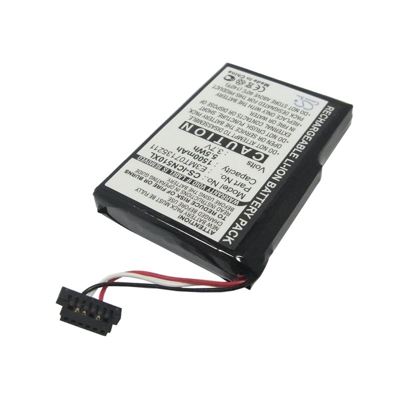 Li-ion Battery fits Navman, Icn 510, Icn 520, Icn 530 3.7V, 1500mAh GPS & Navigator Cameron Sino Technology Limited