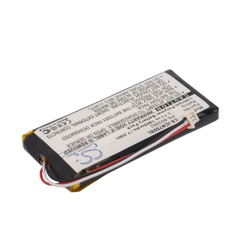 Li-Polymer Battery fits Navman, Icn720, Icn750 3.7V, 1900mAh GPS & Navigator Cameron Sino Technology Limited
