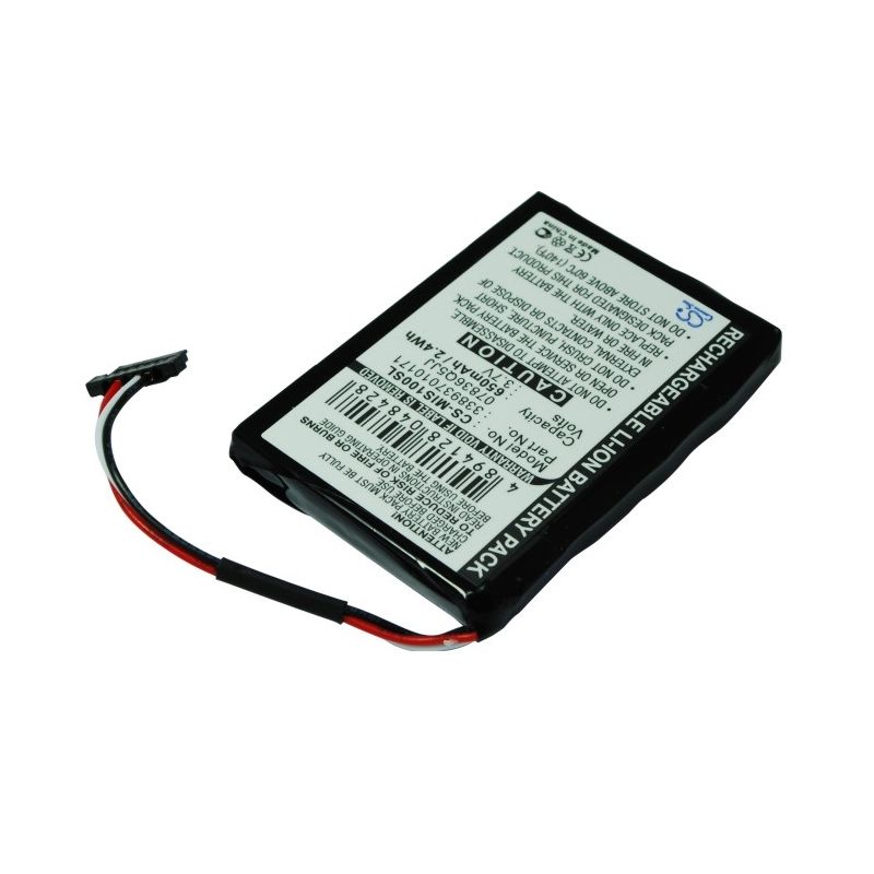 Li-ion Battery fits Navman, Spirit S100, Spirit S100t, Spirit S150 3.7V, 650mAh GPS & Navigator Cameron Sino Technology Limited