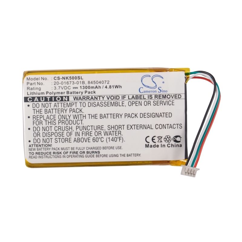 Li-Polymer Battery fits Nokia,500, Pd-14 3.7V, 1300mAh GPS & Navigator Cameron Sino Technology Limited