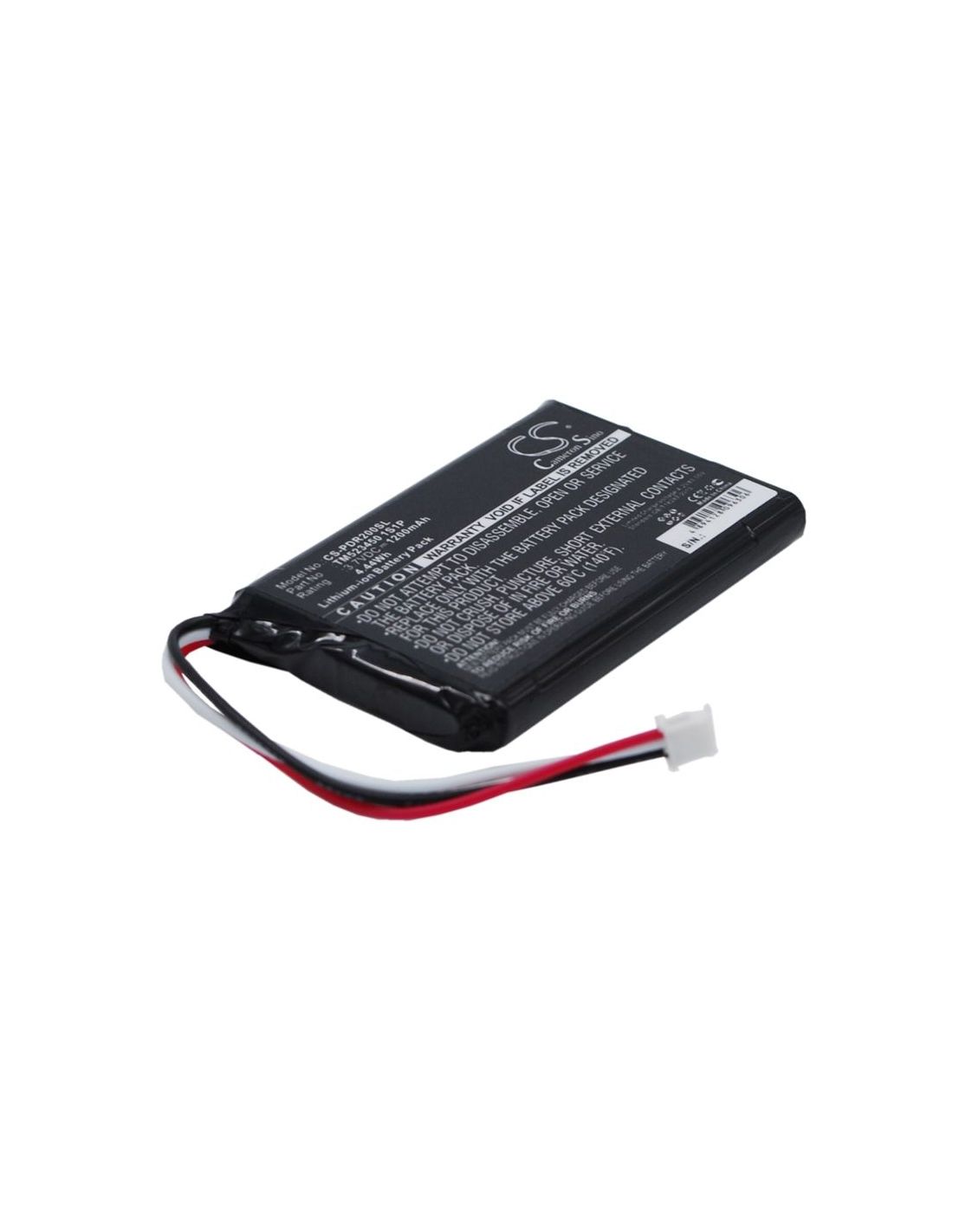 Li-ion Battery fits Pharos, Drive Gps 200, Pdr200 3.7V, 1200mAh GPS & Navigator Cameron Sino Technology Limited