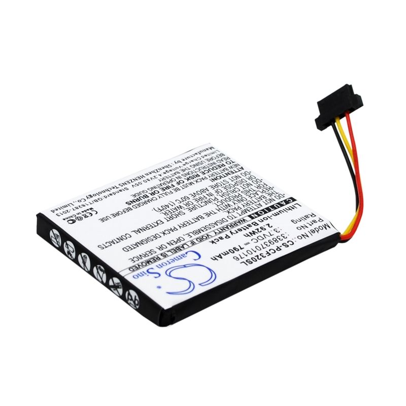 Li-ion Battery Fits Pioneer, Avic-f310bt, Avic-f320bt 3.7v, 790mah GPS & Navigator Cameron Sino Technology Limited
