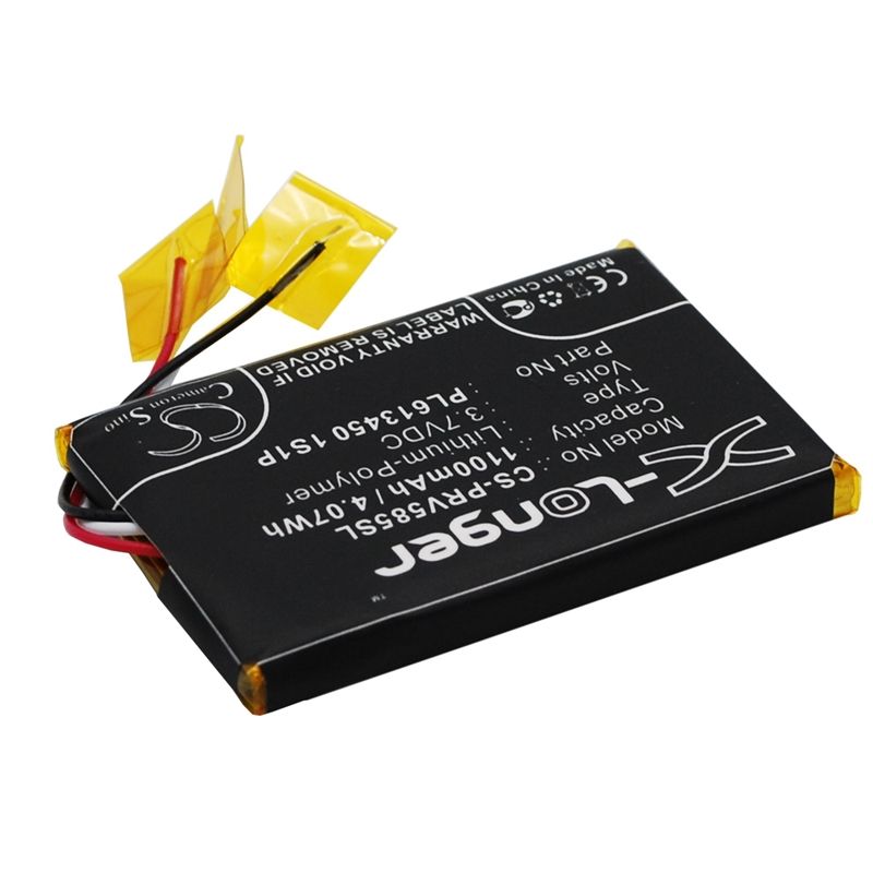 Li-Polymer Battery fits Prestigio, Geovision 5850hddvr 3.7V, 1100mAh GPS & Navigator Cameron Sino Technology Limited