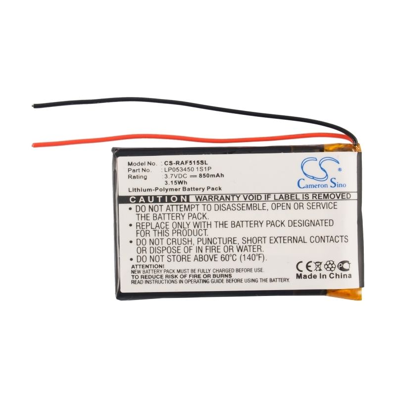 Li-Polymer Battery fits Rac, 515f 3.7V, 850mAh Computer Cameron Sino Technology Limited (Suspended)