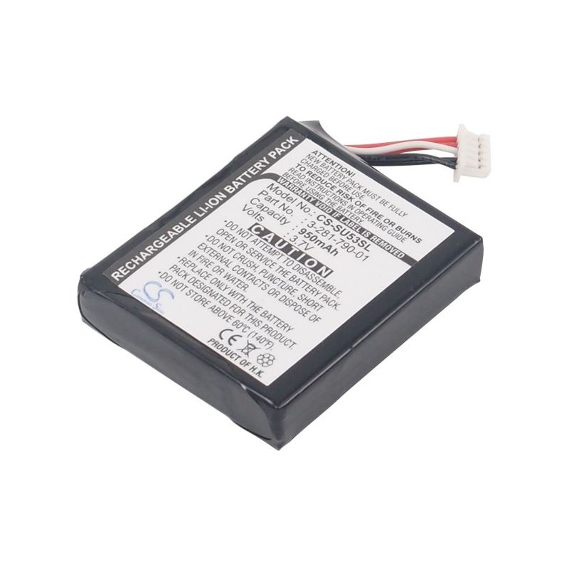 Li-ion Battery fits Sony, Nvd-u01n, Nv-u50, Nv-u50t 3.7V, 950mAh GPS & Navigator Cameron Sino Technology Limited