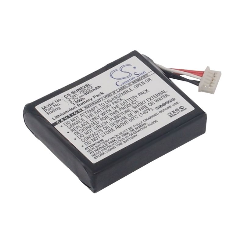 Li-ion Battery fits Sony, Nv-u53g, Nv-u73t, Nv-u82 3.7V, 800mAh GPS & Navigator Cameron Sino Technology Limited