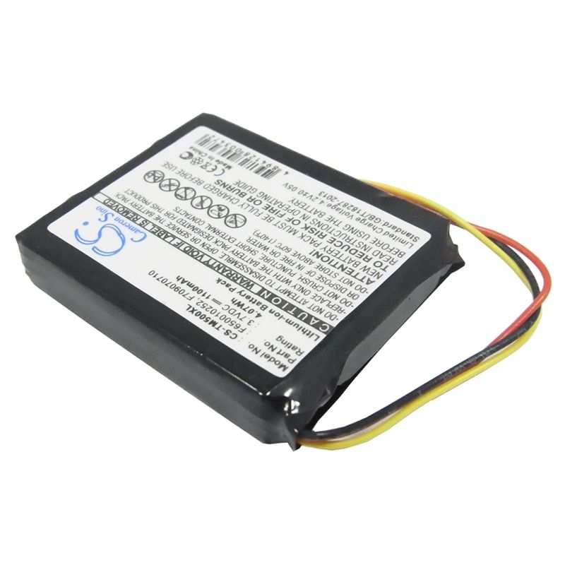 Li-ion Battery Fits Tomtom, 4k00.100, 4n00.004, 4n00.004.2 3.7v, 1100mah GPS & Navigator Cameron Sino Technology Limited