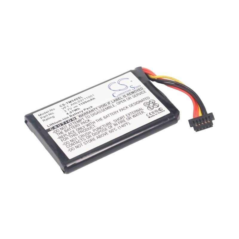 Li-ion Battery Fits Tomtom, 4cf5.002.00, Go 540, Go 540 Live 3.7v, 1100mah GPS & Navigator Cameron Sino Technology Limited