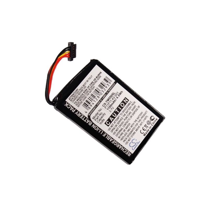 Li-ion Battery fits Tomtom, 8cp5.011.11, Go 550 Live 3.7V, 1100mAh GPS & Navigator Cameron Sino Technology Limited