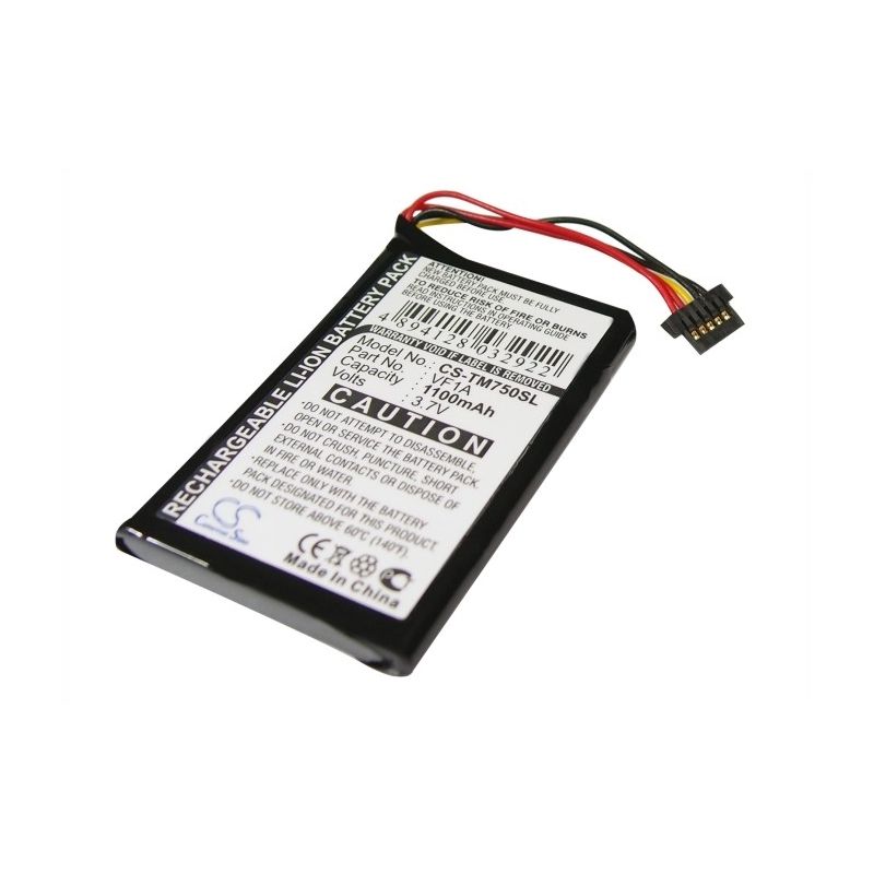 Li-ion Battery fits Tomtom, 4cp0.002.06, Go 740 Live, Go 740tm 3.7V, 1100mAh GPS & Navigator Cameron Sino Technology Limited