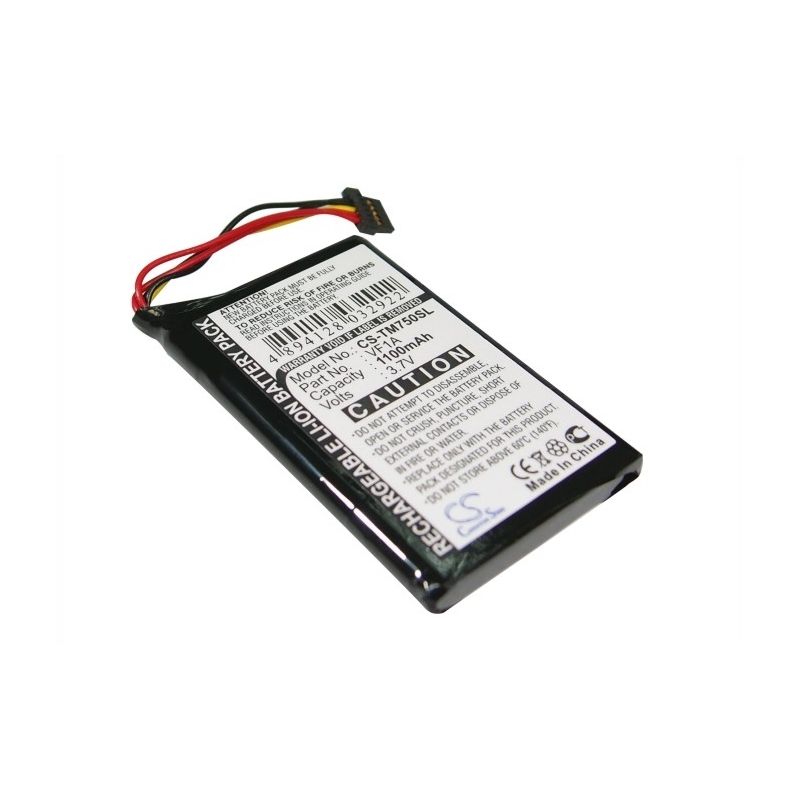 Li-ion Battery fits Tomtom, 4cp0.002.06, Go 740 Live, Go 740tm 3.7V, 1100mAh GPS & Navigator Cameron Sino Technology Limited